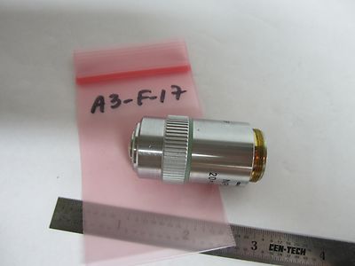 MICROSCOPE OBJECTIVE LEITZ WETZLAR GERMANY NPL 20X INFINITY OPTICS BIN#A3-F-17