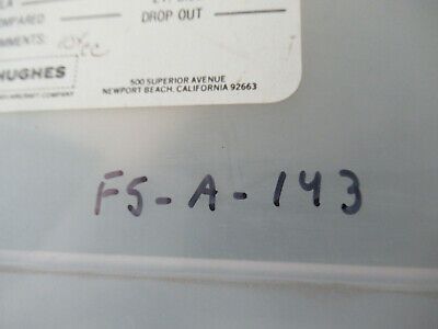 COLLECTABLE PHOTOMASK HUGHES AIRCRAFT ELECTRONIC COMPONENTS RARE AS PIC F5-A-143