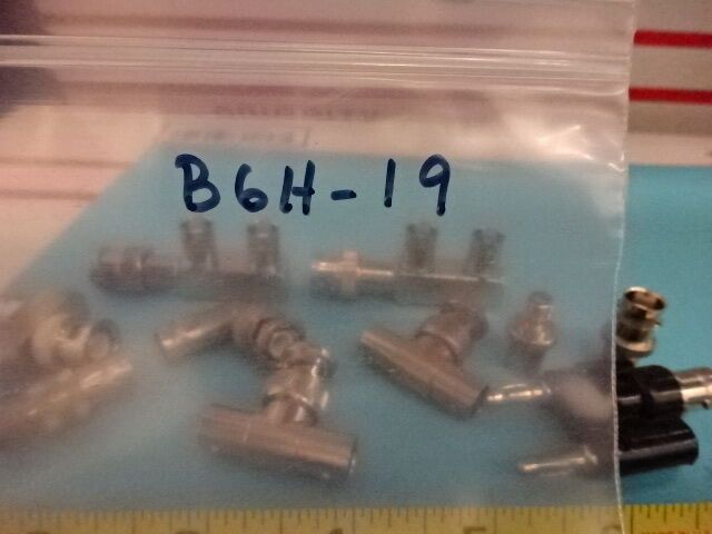 LOT BNC CONNECTOR ADAPTERS RF MICROWAVE FREQUENCY AS PICTURED AS IS #B6H-19
