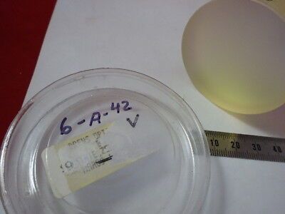 OPTICAL FLAT ZERODUR 75 mm DIA DICHROIC SPIEGEL 1/10 Wave LASEROPTIK &6-A-42