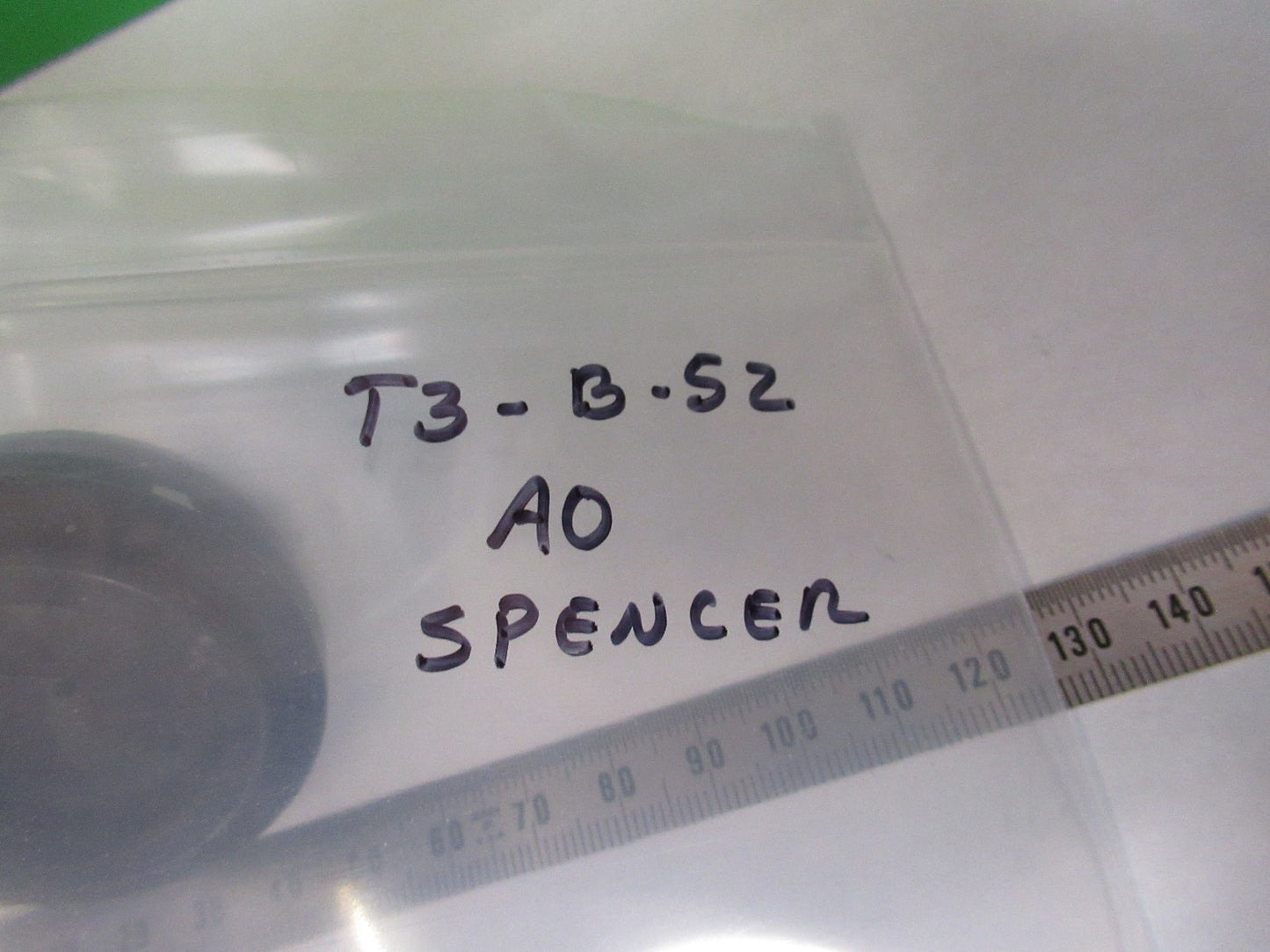 AO SPENCER ANTIQUE CONDENSER IRIS ASSEMBLY MICROSCOPE PART AS PICTURED T3-B-52