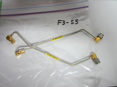 LOT OF TWO HARDLINE COAXIAL CABLES RF MICROWAVE FREQUENCY BIN#F3-55