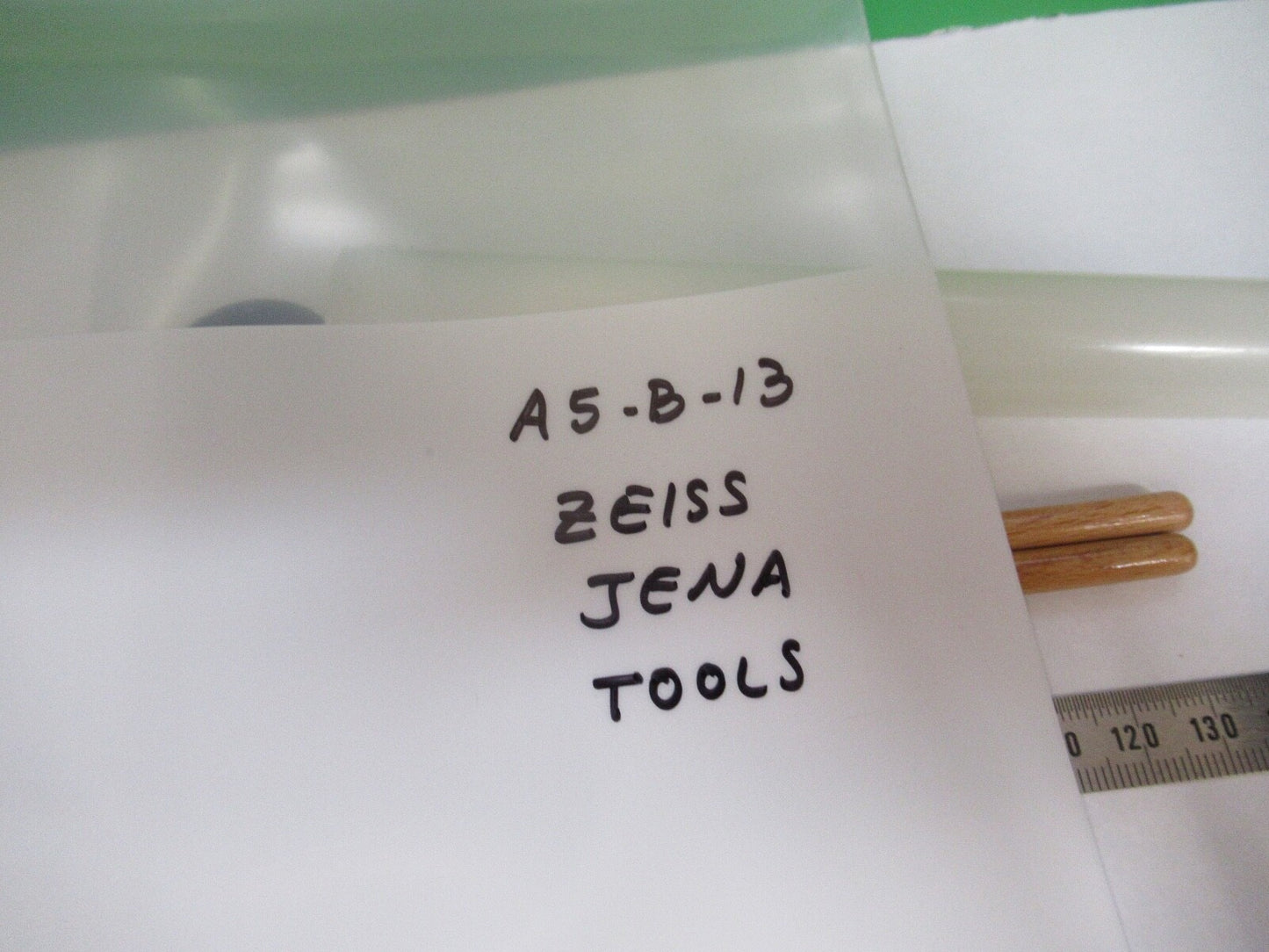 ZEISS JENA GERMANY TOOLS MICROSCOPE PART AS PIC A5-B-13