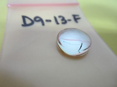 OPTICAL ASPHERIC LENS 18 mm DIAMETER FL 15 mm LASER OPTICS BIN#D9-13-F