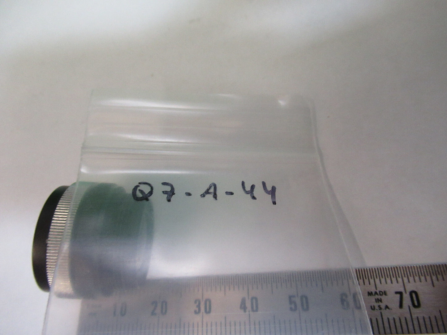 UNITRON JAPAN OBJECTIVE 0.5X + IRIS LENS MICROSCOPE PART AS PICTURED Q7-A-44