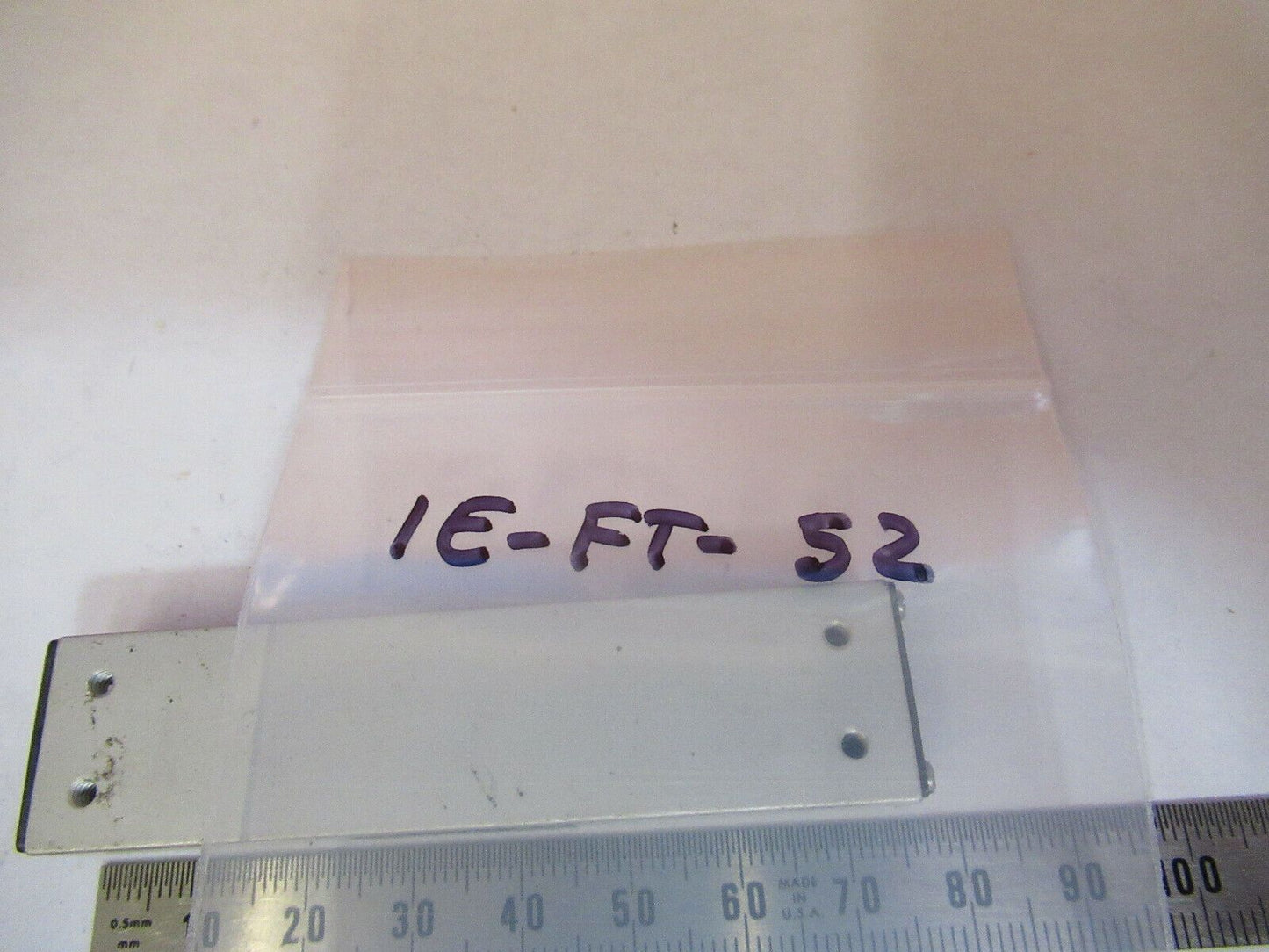 DEL-TRON LINEAR POSITIONING SLIDE BEARING PART AS PICTURED #1E-FT-52