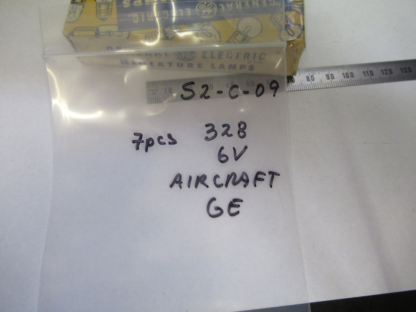 Aircraft Bulb No. 328 6V Lamps Ge 7 Pcs