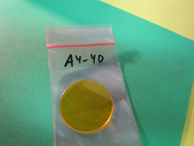 OPTISCHER GELB-FILTER MIKROSKOP-OPTIK BIN#A4-40