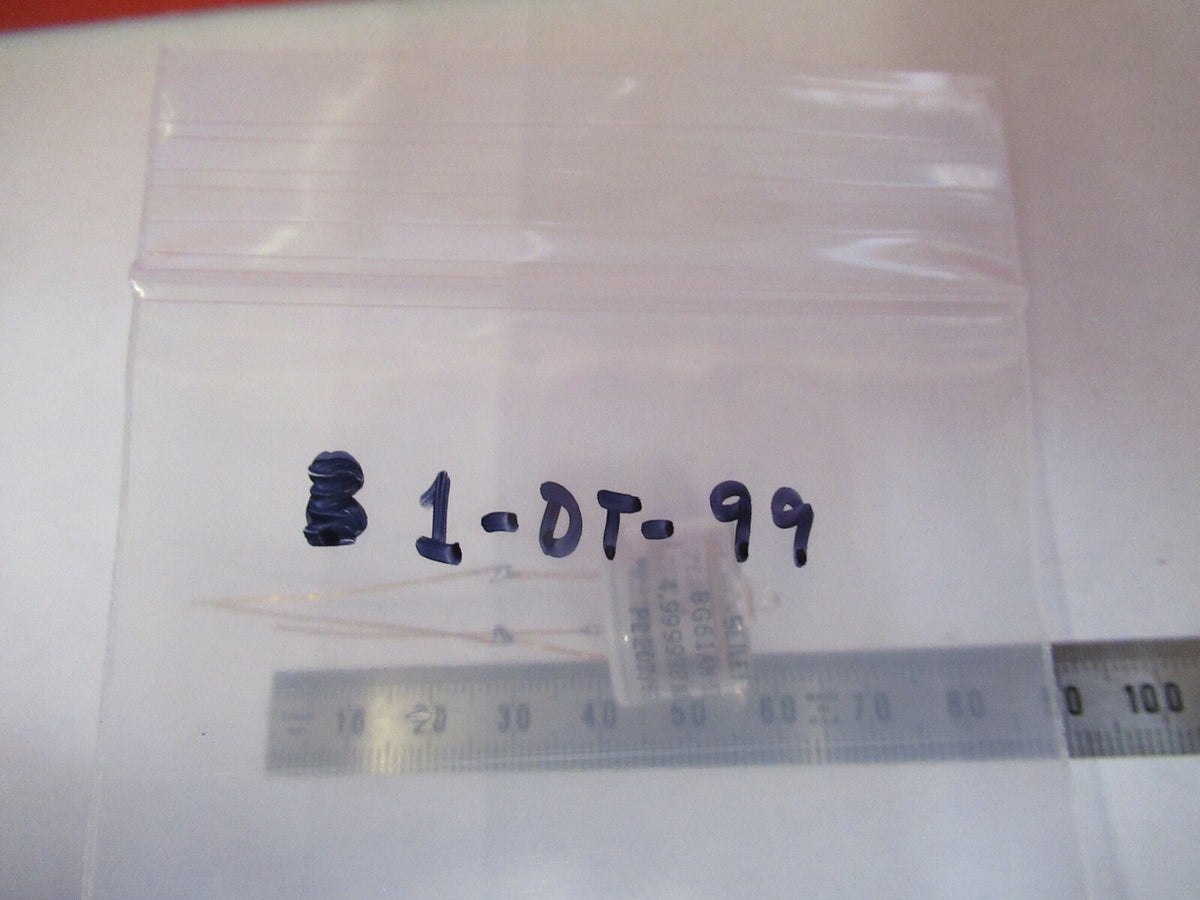 BLILEY ELECTRIC 5 MHz RESONATOR GLASS PKG FREQUENCY CONTROL AS PICTURED &1-DT-99