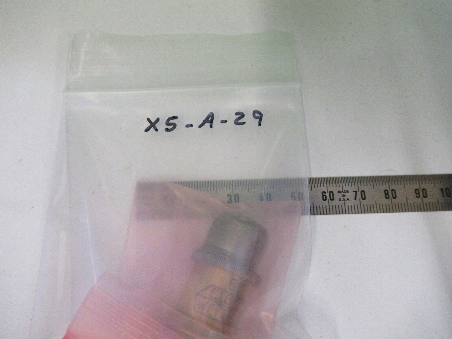 ANTIQUE LEITZ GERMANY OBJECTIVE 45X LENS 6L MICROSCOPE PART AS PICTURED X5-A-29