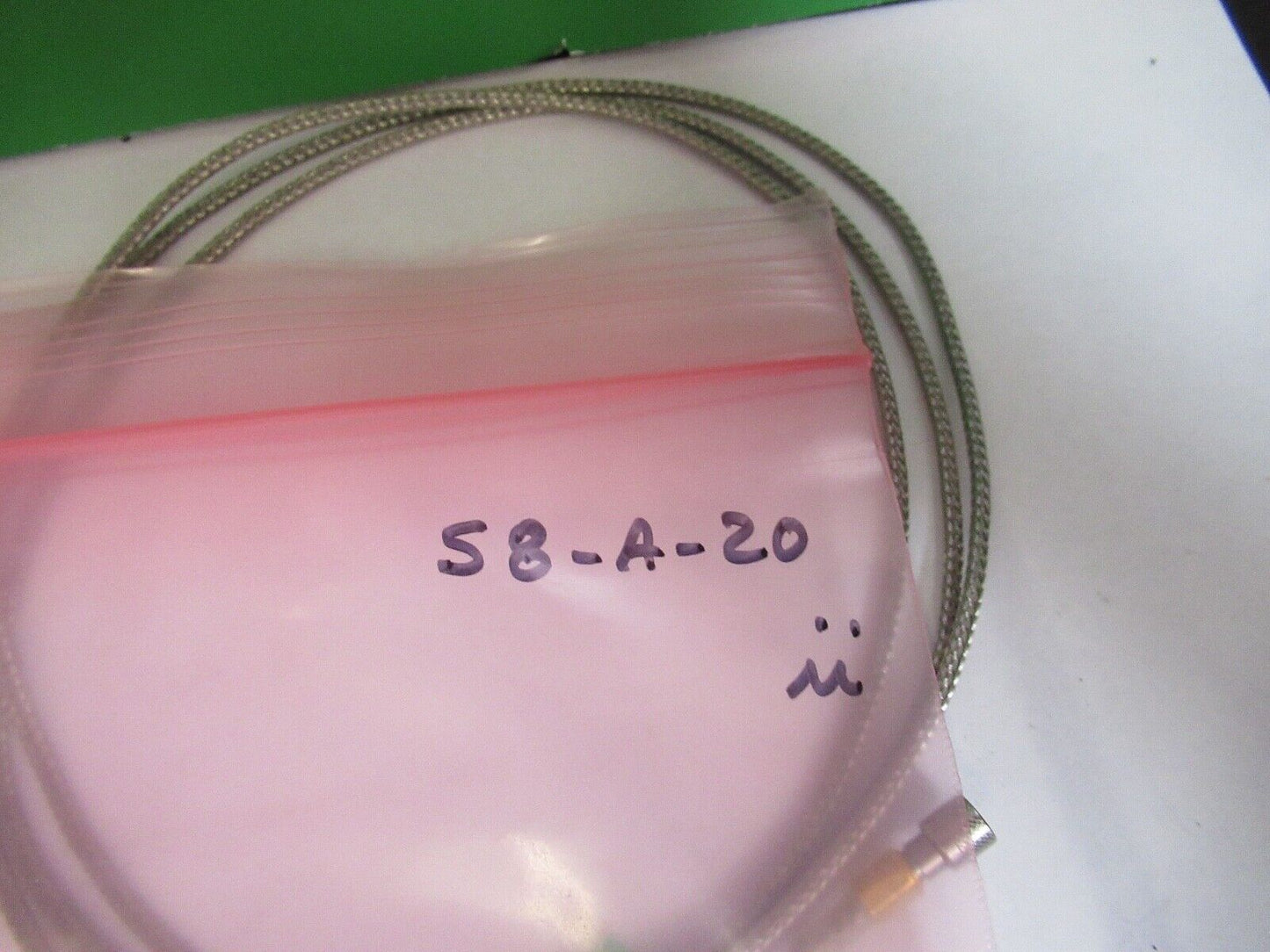 4ft CABLE for ACCELEROMETER SENSOR 10-32 connector to 10-32 AS PICTURED S8-A-20