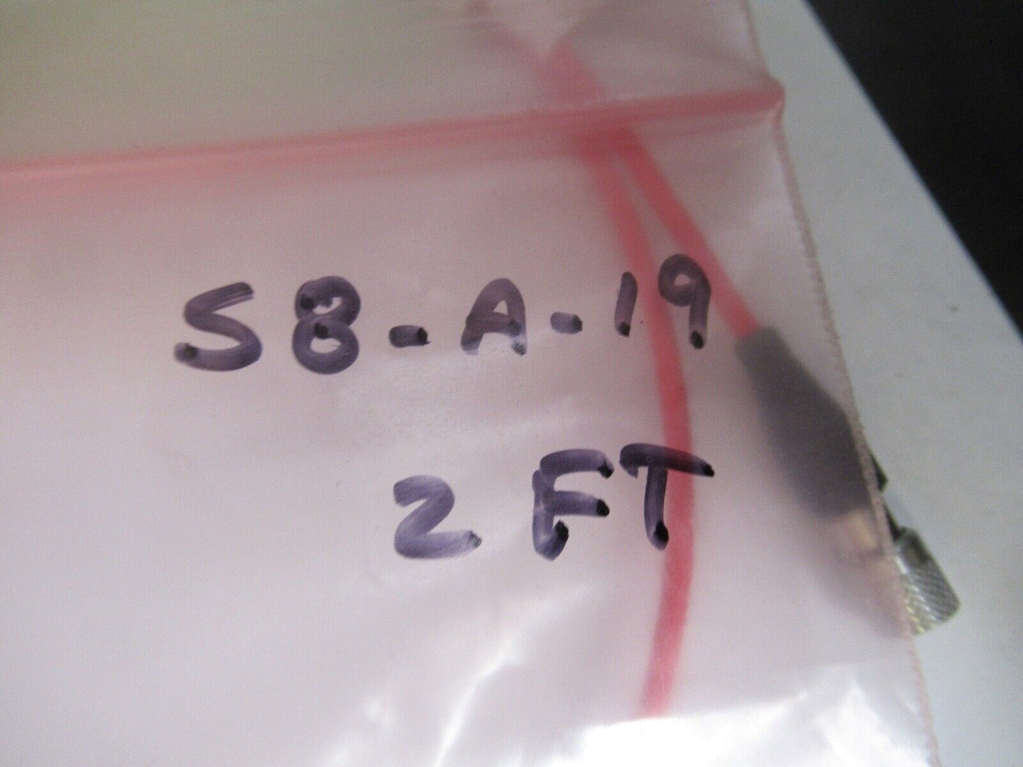 2ft CABLE for ACCELEROMETER SENSOR 10-32 connector to 10-32 AS PICTURED S8-A-19