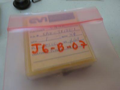 OPTICAL INFRARED BEAM SPLITTER LENS LASER OPTICS AS IS BIN#J6-B-07