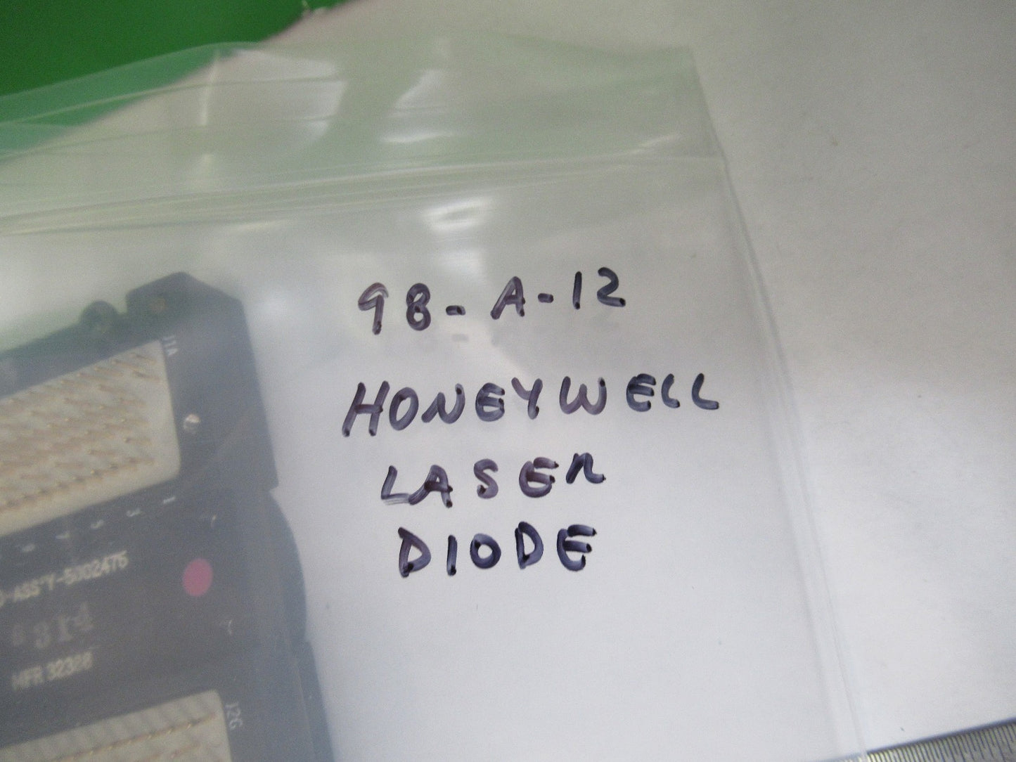 OPTICAL HONEYWELL LASER DIODE MODULE OPTICS PART AS PICTURED 98-A-12