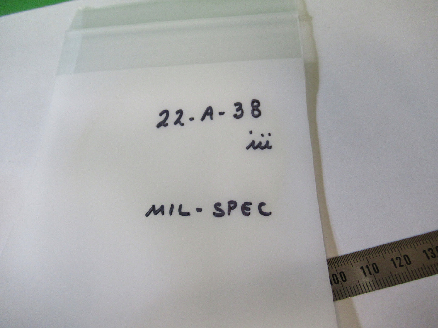 Optical Yellowish Glass Window Mil Spec Laser Optics