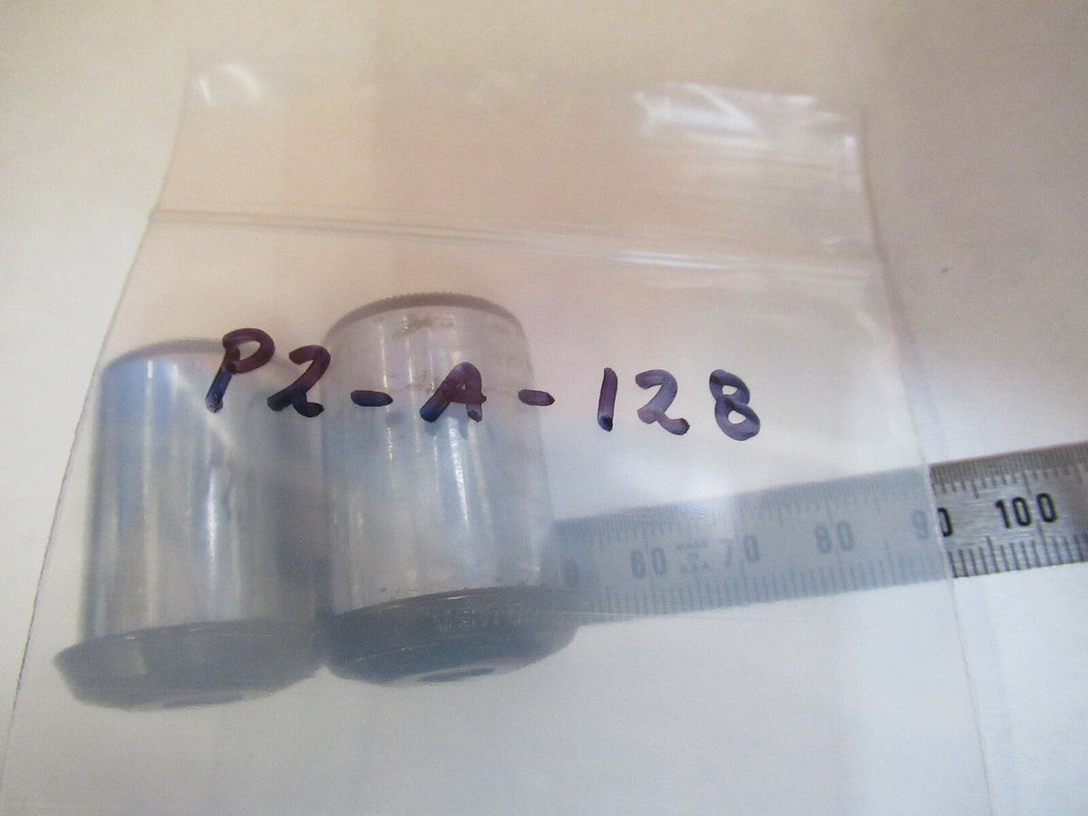 Pair 10X Bausch & Lomb Eyepiece Ocular Microscope Part