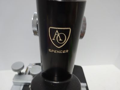 FOR PARTS SPENCER AO BRASS MICROSCOPE AMERICAN OPTICS AS IS BIN#TD-3 vii