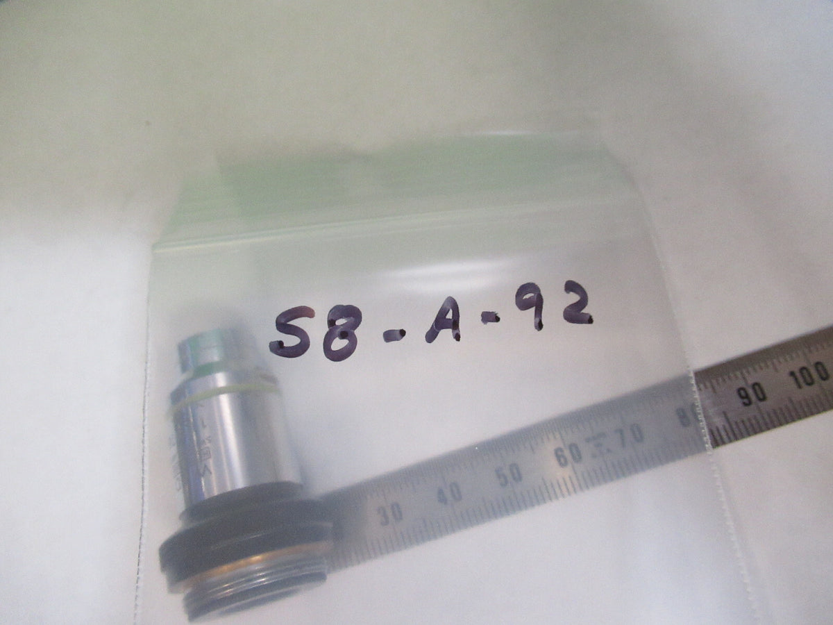 MICROSCOPE WILD HEERBRUGG SWISS OBJECTIVE 40X FLUOR OPTICS AS PICTURED S8-A-92