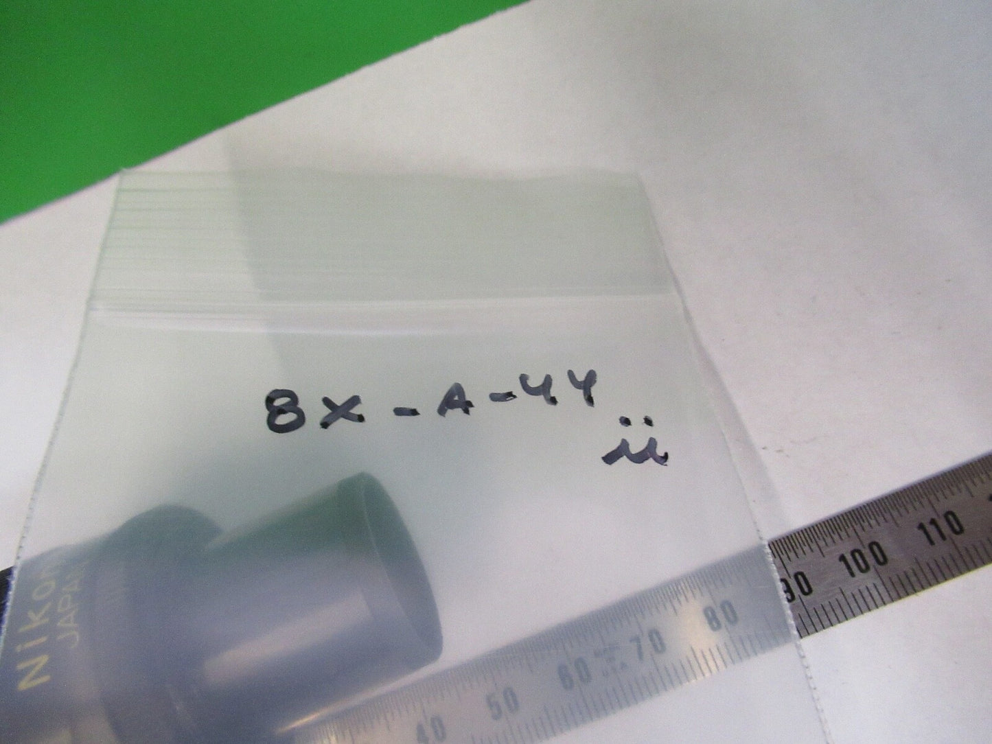 NIKON JAPAN CFW10X EYEPIECE MICROSCOPE PART AS PICTURED 8X-A-44