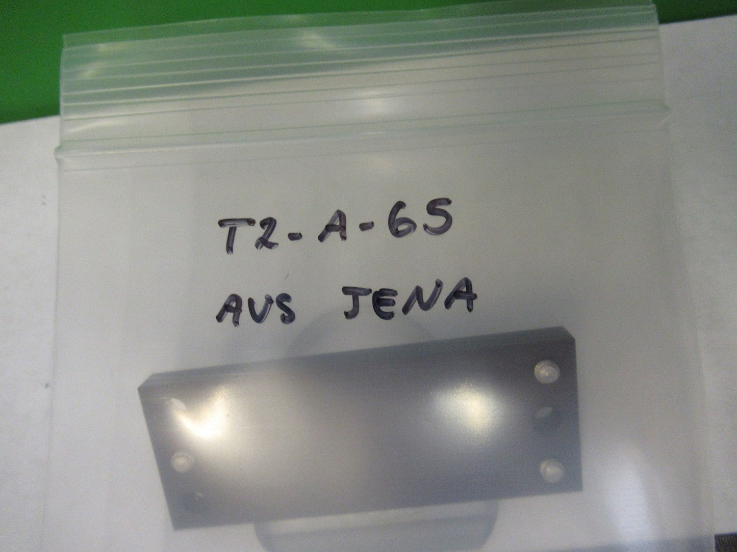 AUS JENA GERMANY MIRROR ASSEMBLY OPTICS MICROSCOPE PART AS PICTURED T2-A-65