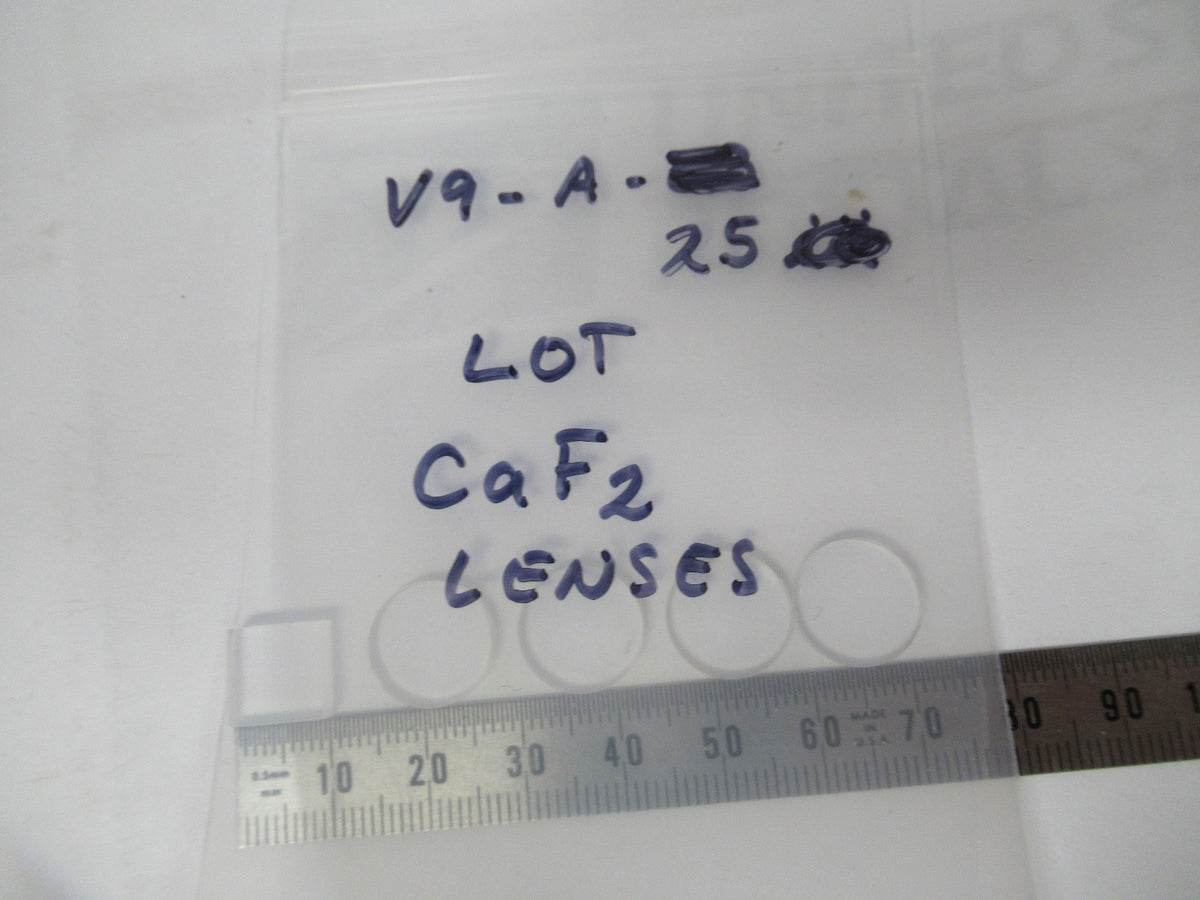 Optical Lens Lot Calcium Fluoride CaF2 Infrared Optics
