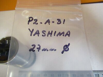 YASHIMA JAPAN OKULAR W5X 27mm LINSE MIKROSKOPTEIL WIE ABGEBILDET P2-A-31