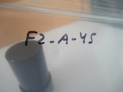 CARL ZEISS EMPTY OBJECTIVE CAN "40" MICROSCOPE PART AS PICTURED #F2-A-45