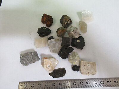 BAG OF MINERALS ROCKS LOT COLLECTION AS PICTURED &Z9-A-53