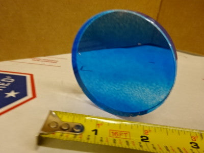 OPTICAL FLAT FUSED SILICA 2" DIAMETER OPTICS AS IS #89-96