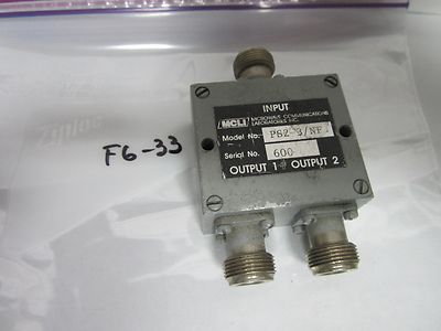 MCLI SPLITTER GHz RF MICROWAVE FREQUENCY BIN#F6-33