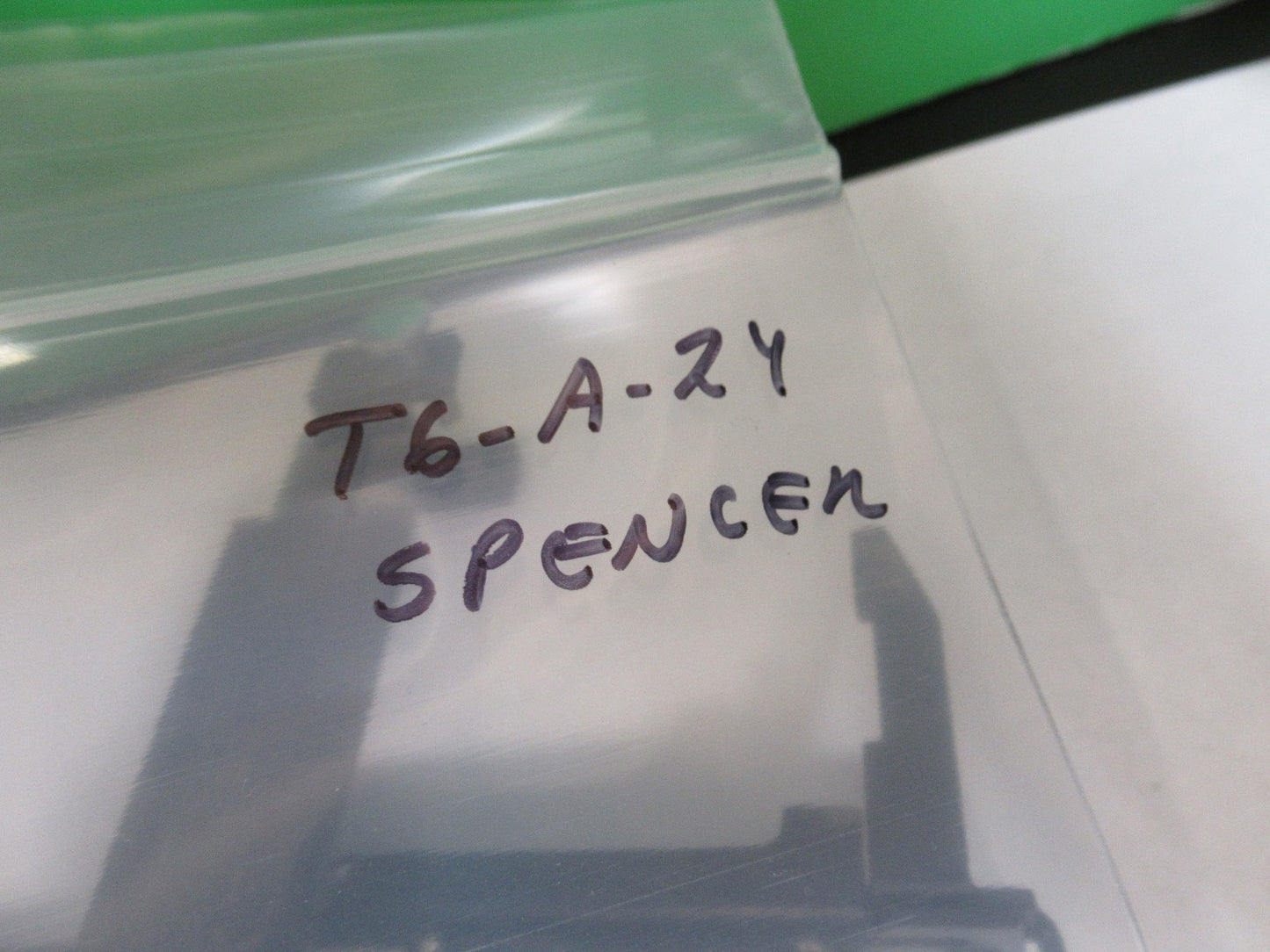 ANTIQUE AO XY SPENCER STAGE CLIPS MICROSCOPE PART AS PICTURED T6-A-24