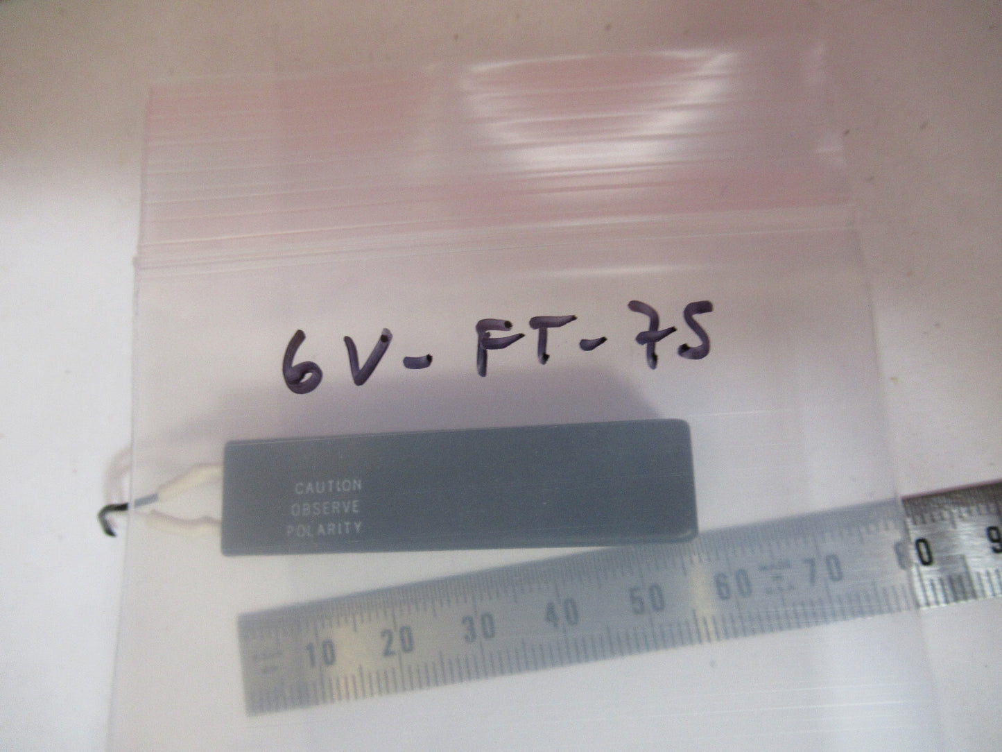 INDICATOR ELAPSED TIME KT19703-W 28V 400 Hz AS PICTURED 6V-FT-75