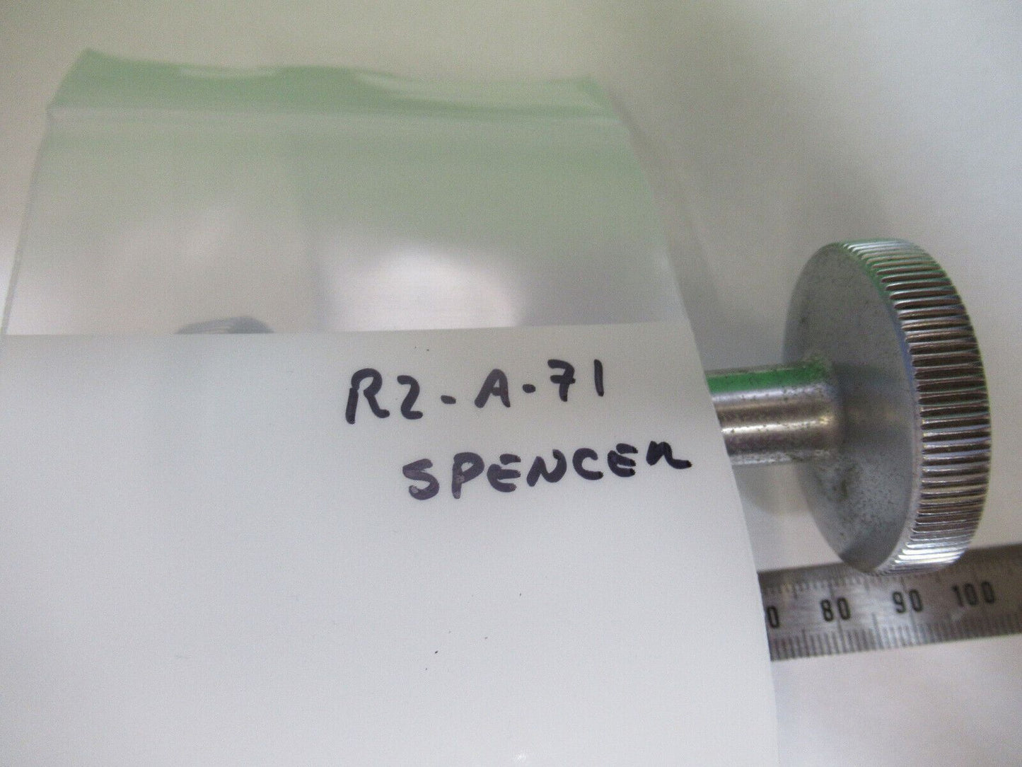 AO SPENCER STEREO GEAR KNOBS MICROSCOPE PART AS PICTURED &R2-A-71