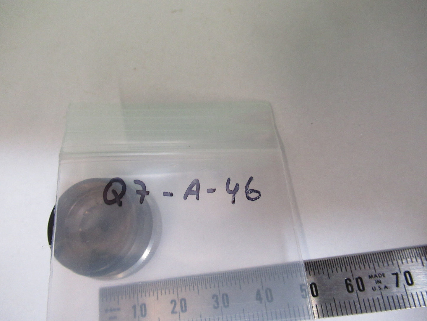 UNITRON JAPAN OBJECTIVE 2X + IRIS LENS MICROSCOPE PART AS PICTURED Q7-A-46