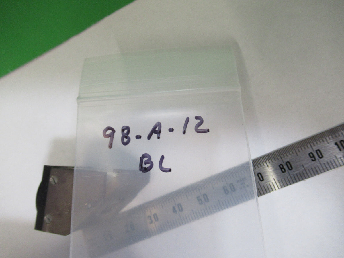 BAUSCH LOMB GLASS PRISM OPTICS MICROSCOPE OPTICAL PART AS PICTURED 98-A-12