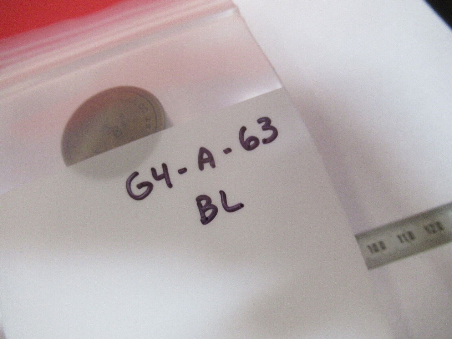 ANTIQUE BRASS BAUSCH LOMB OBJECTIVE 1/6 MICROSCOPE PART AS PICTURED G4-A-63