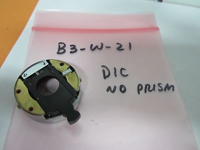 MICROSCOPE OBJECTIVE PARTS DIC OPTICS NOMARSKI BIN#B3-W-21