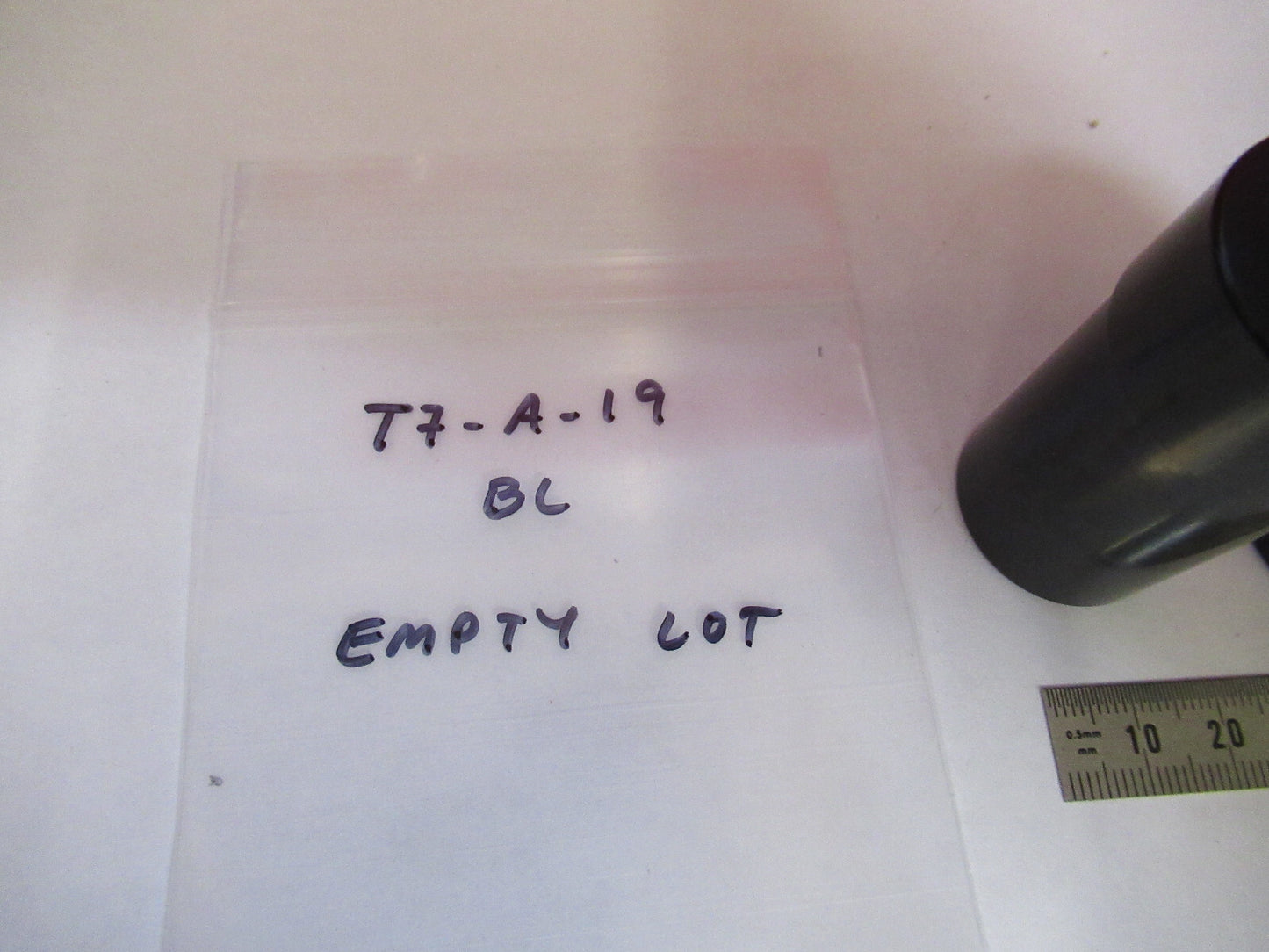 BAUSCH LOMB EMPTY BRASS OBJECTIVE CANS MICROSCOPE PART AS PICTURED T7-A-19