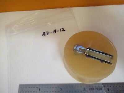 METALLOGRAPHIC METAL CROSS SECTION SPECIMEN MICROSCOPY SAMPLE AS PIC #A7-A-12