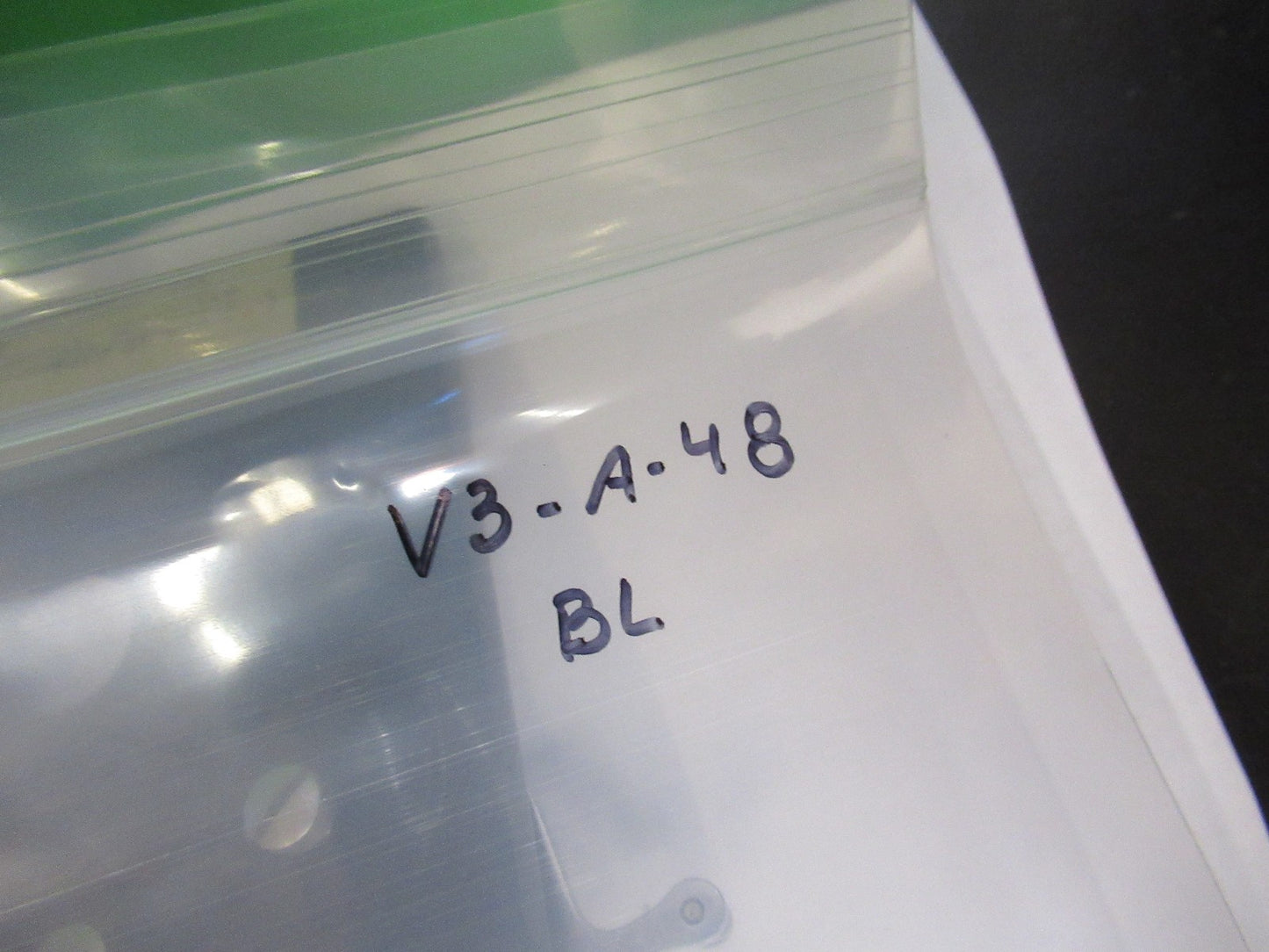 BAUSCH LOMB XY STAGE TABLE CLIPS OPTICS MICROSCOPE PART AS PICTURED V3-A-48