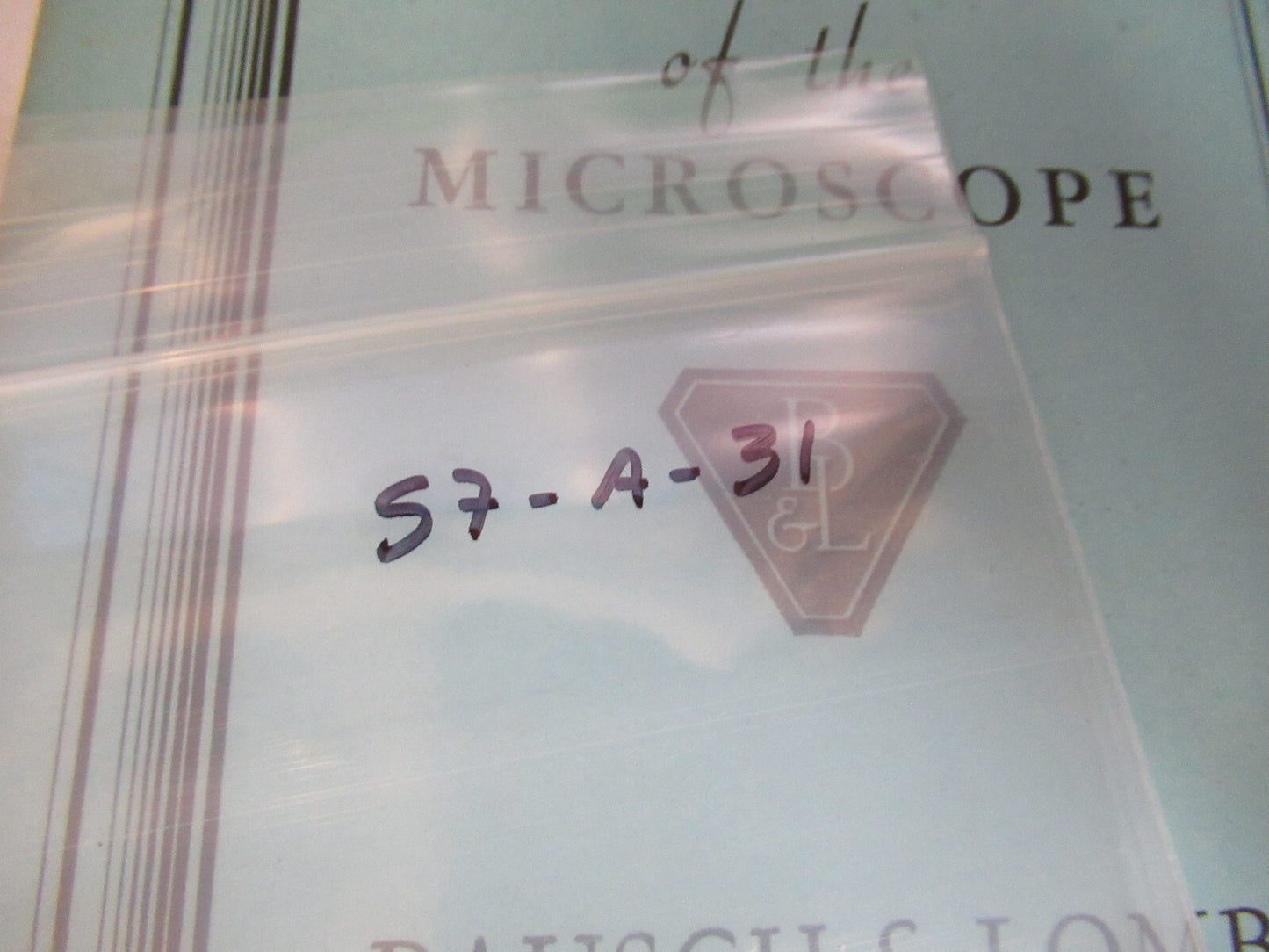 Antique Bausch & Lomb Use of Microscope Booklet 1932 Part