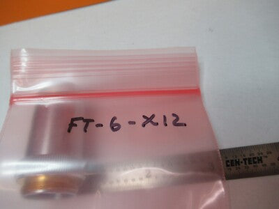 LEITZ GERMANY MICROSCOPE PART OBJECTIVE 100X /170 OPTICS AS PICTURED &FT-6-X12