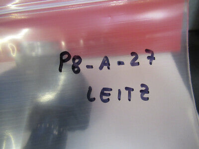 LEITZ WETZLAR BINOCULAR HEAD OPTICS MICROSCOPE PART AS PICTURED &P8-A-27
