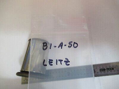 ANTIQUE ERNST LEITZ "3" EYEPIECE MICROSCOPE PART OPTICS AS PICTURED #B1-A-50