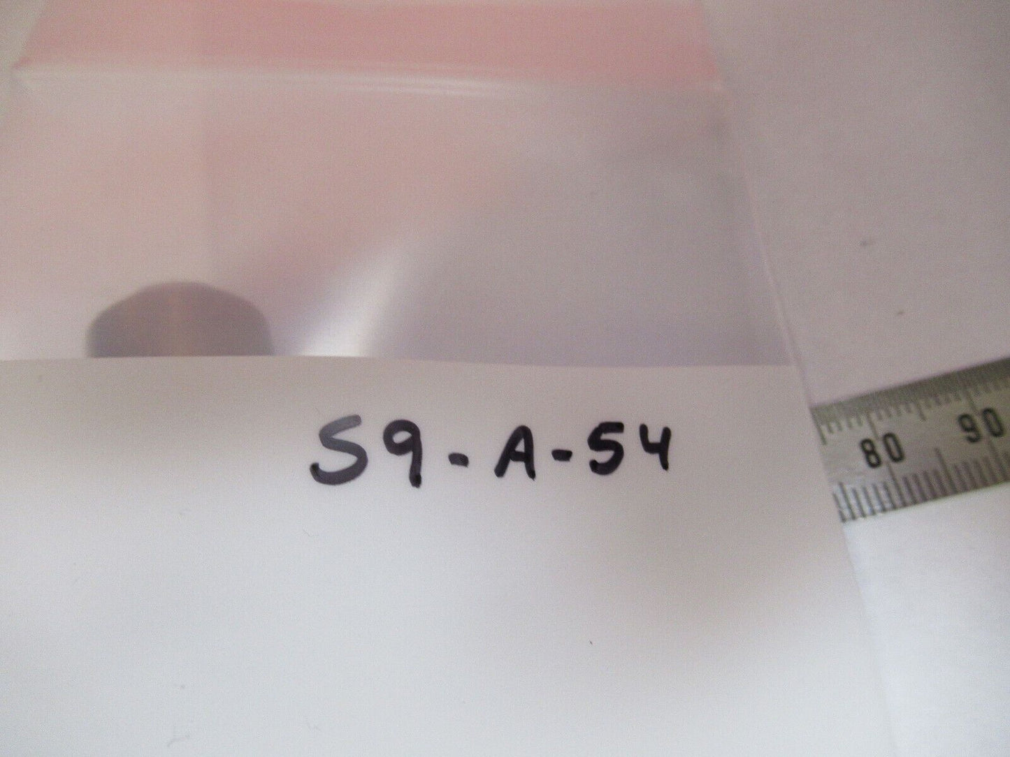 ANTIQUE APO BAUSCH LOMB OBJECTIVE 20X MICROSCOPE PART AS PICTURED &S9-A-54