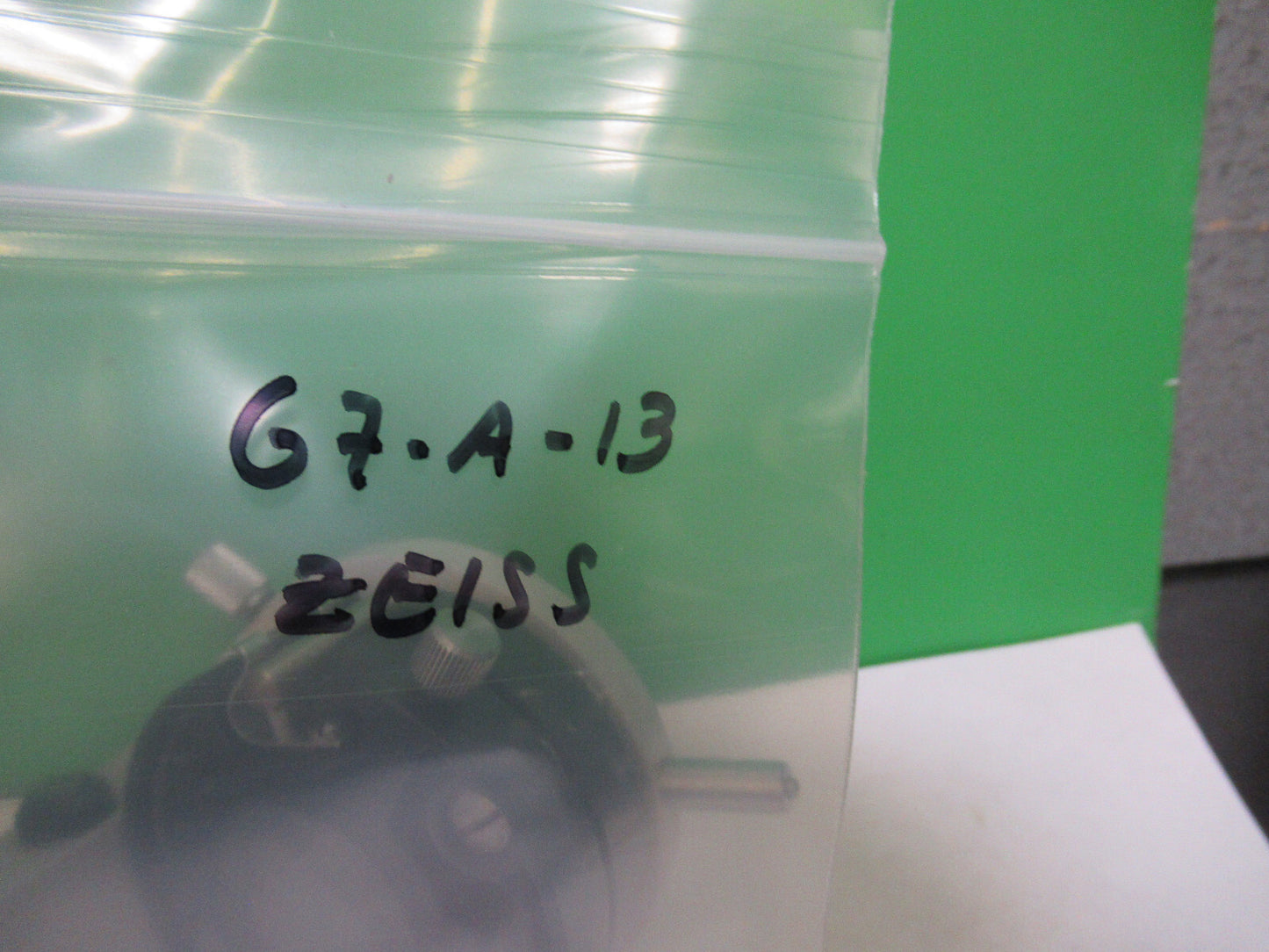 Carl Zeiss AG Germany Stage Support + Lenses Microscope Part