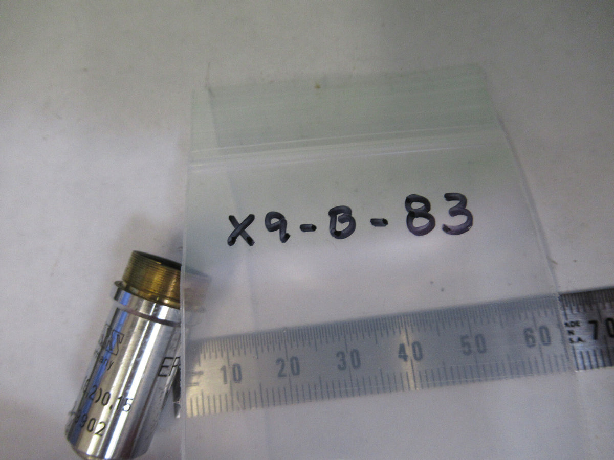 CARL ZEISS OBJECTIVE 10X EPIPLAN MICROSCOPE PART OPTICS AS PICTURED X9-B-83
