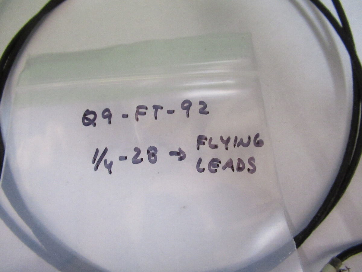 Cable for Triaxial Accelerometer Sensor 1/4-28 to Flying Leads AS Pict