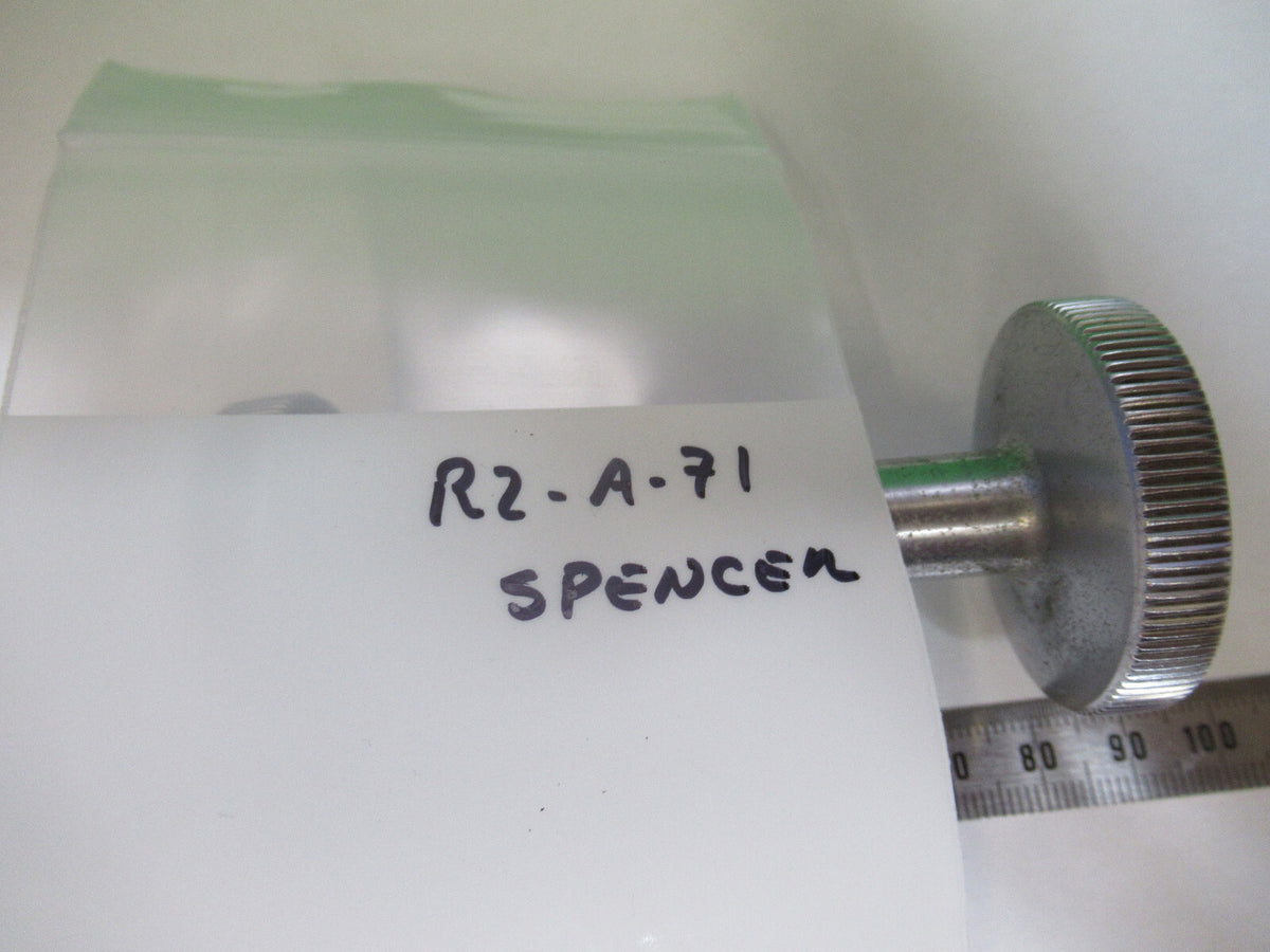 AO SPENCER STEREO GEAR KNOBS MICROSCOPE PART AS PICTURED &R2-A-71