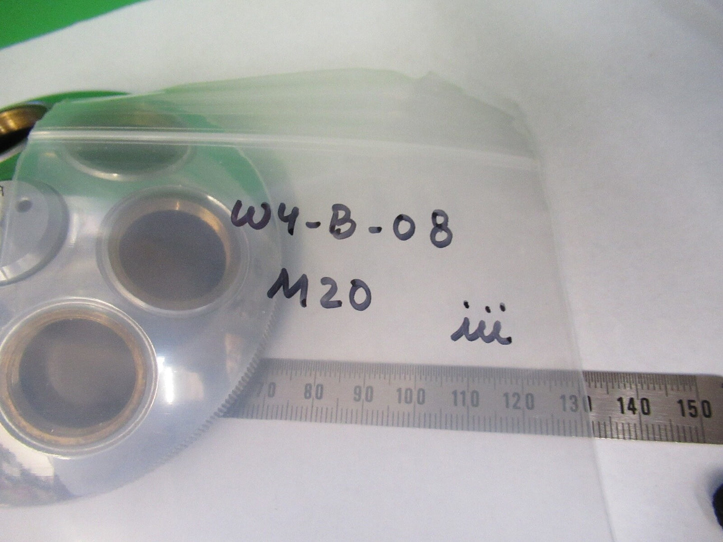 WILD HEERBRUGG SWISS M20 SEXTUPLE NOSEPIECE MICROSCOPE PART AS PICTURED W4-B-08